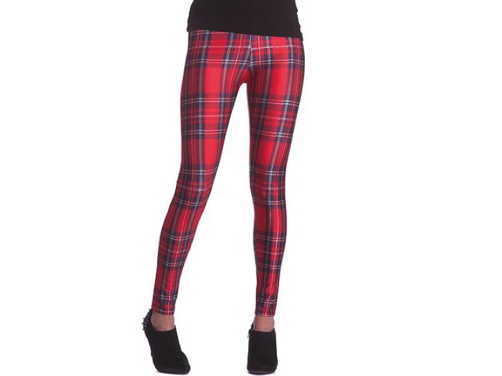 Leggings Schottenkaro kariert Gr. S/M